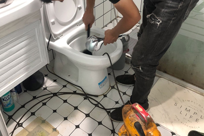 崇礼疏通下水道